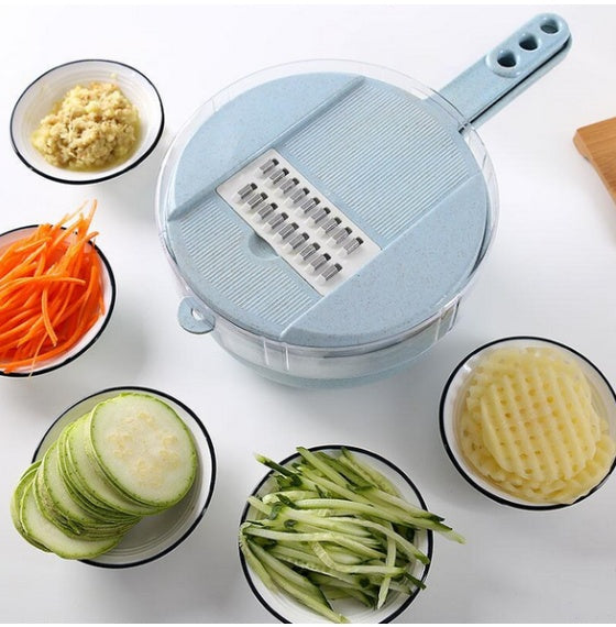 8-in-1 Vegetable Slicer & Cutter – Kitchen Multi-Tool