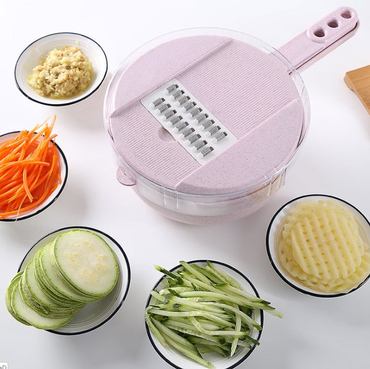 8-in-1 Vegetable Slicer & Cutter – Kitchen Multi-Tool