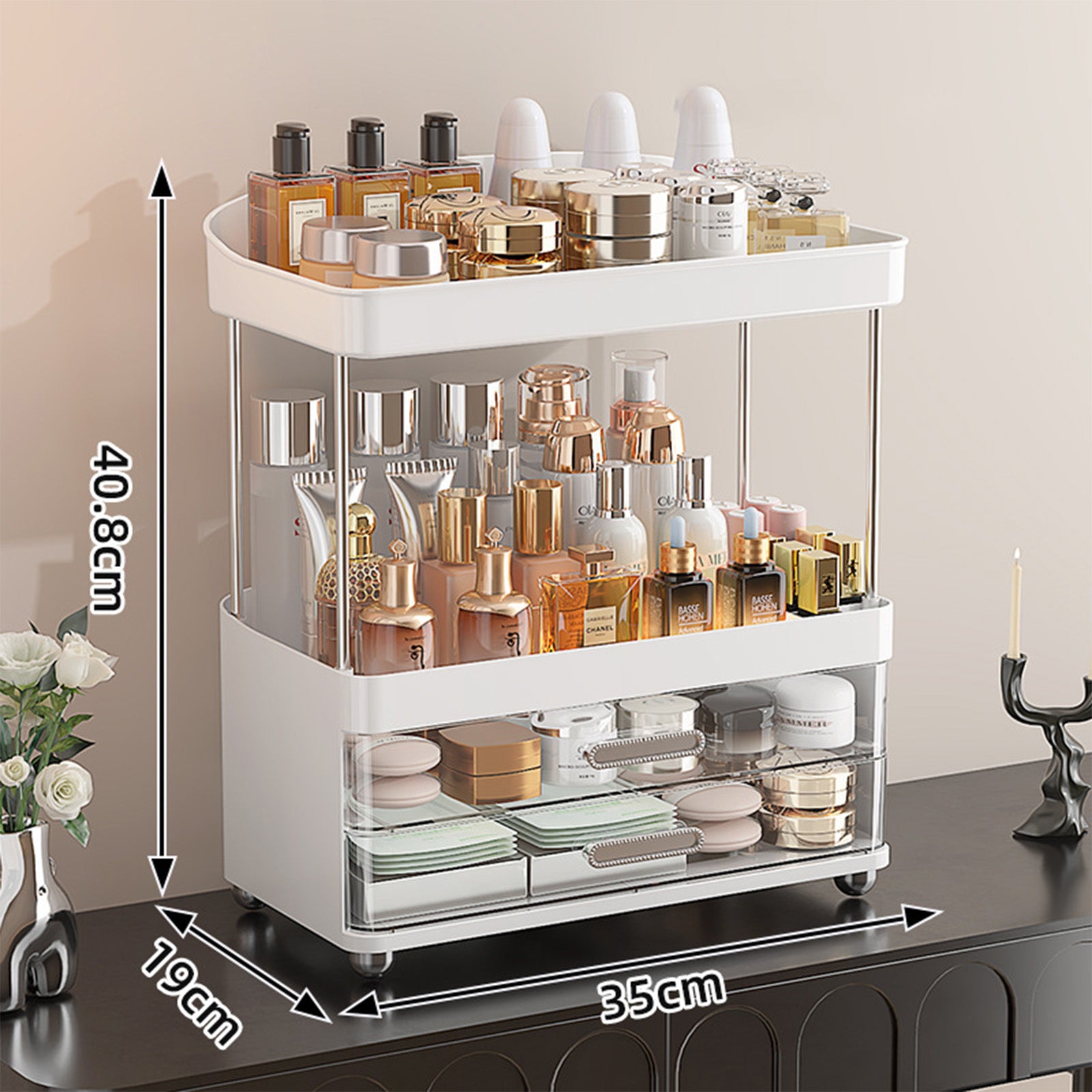 Tiered Vanity Organizer